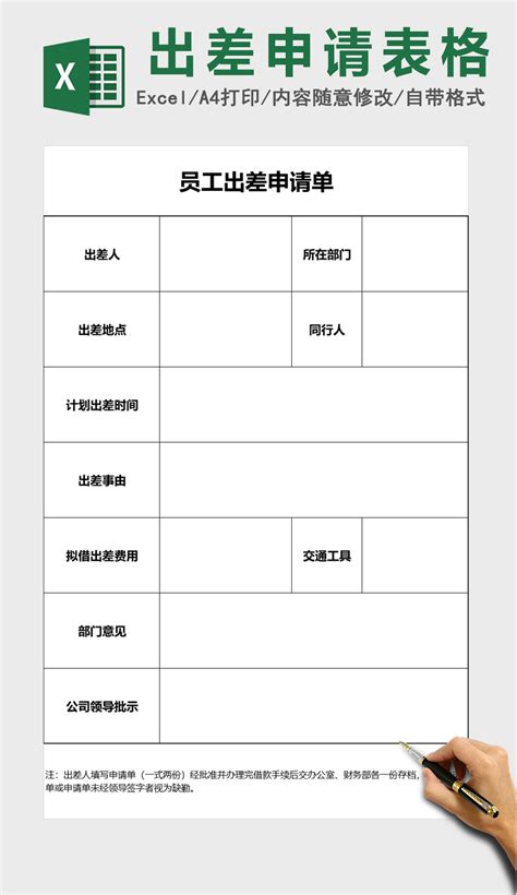 公司出差申请表模板,公司出差申请书怎么写